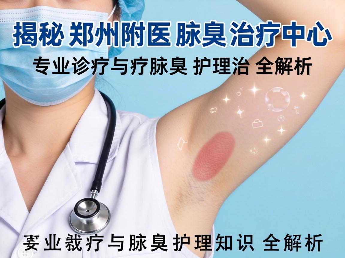 揭秘郑州附医腋臭治疗中心，专业诊疗与腋臭护理知识全解析
