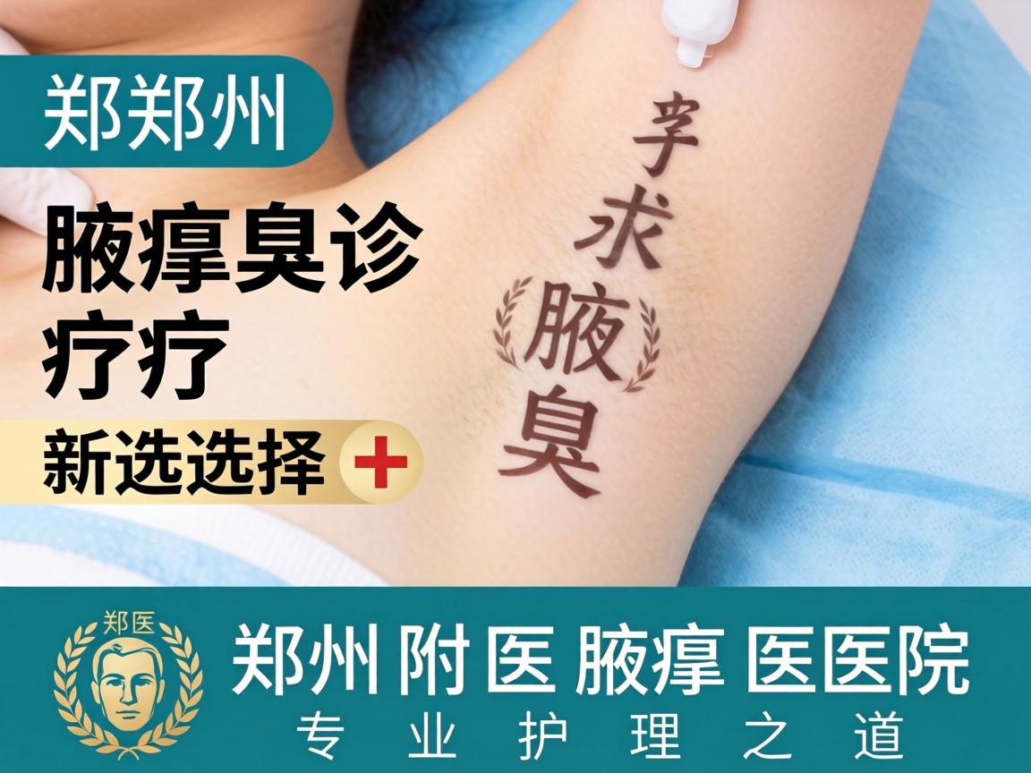 郑州腋臭诊疗新选择，郑州附医腋臭医院的专业护理之道