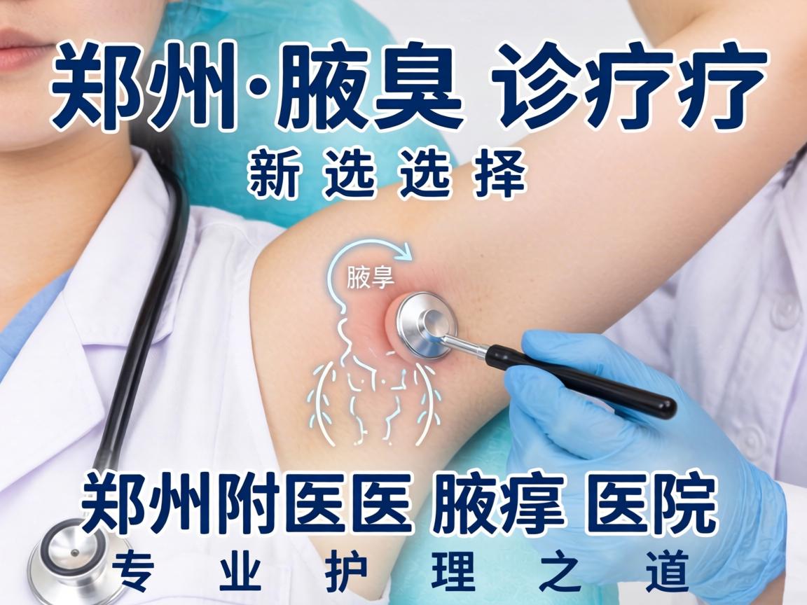 郑州腋臭诊疗新选择，郑州附医腋臭医院的专业护理之道
