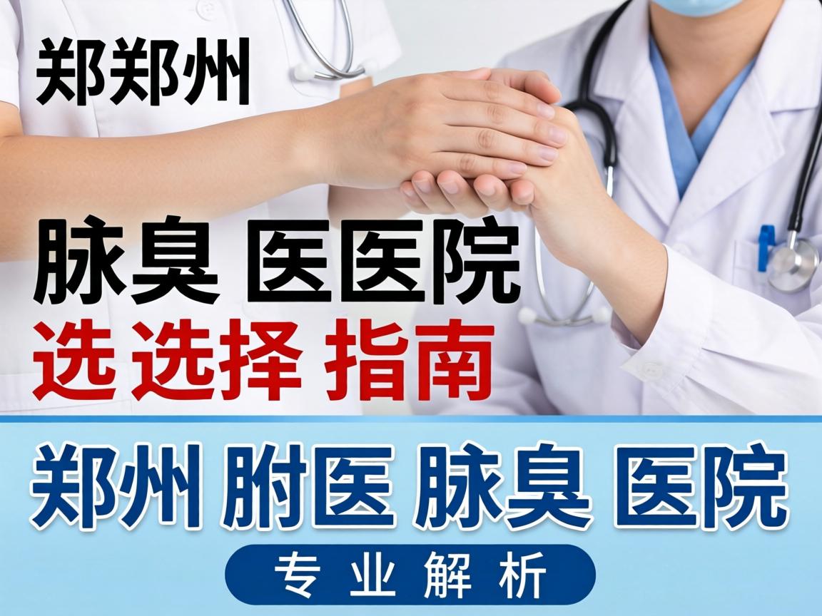 郑州腋臭医院选择指南，郑州附医腋臭医院专业解析