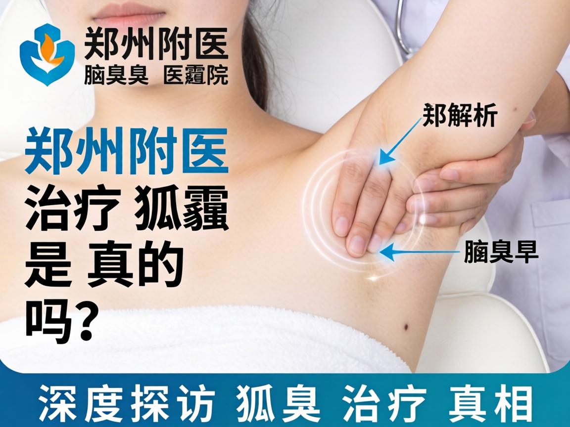 郑州附医腋臭医院解析，郑州附医治疗狐臭是真的吗？深度探访狐臭治疗真相
