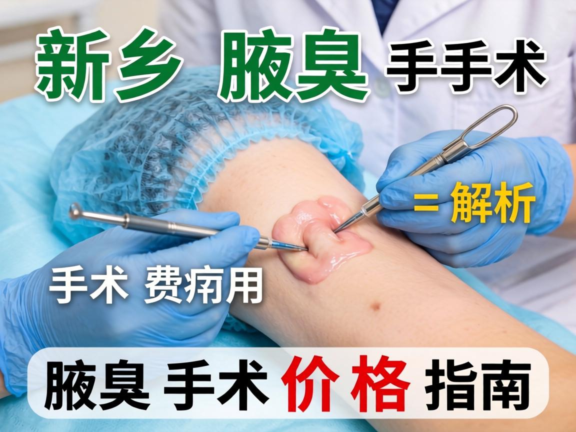 新乡腋臭手术费用解析，腋臭手术价格指南