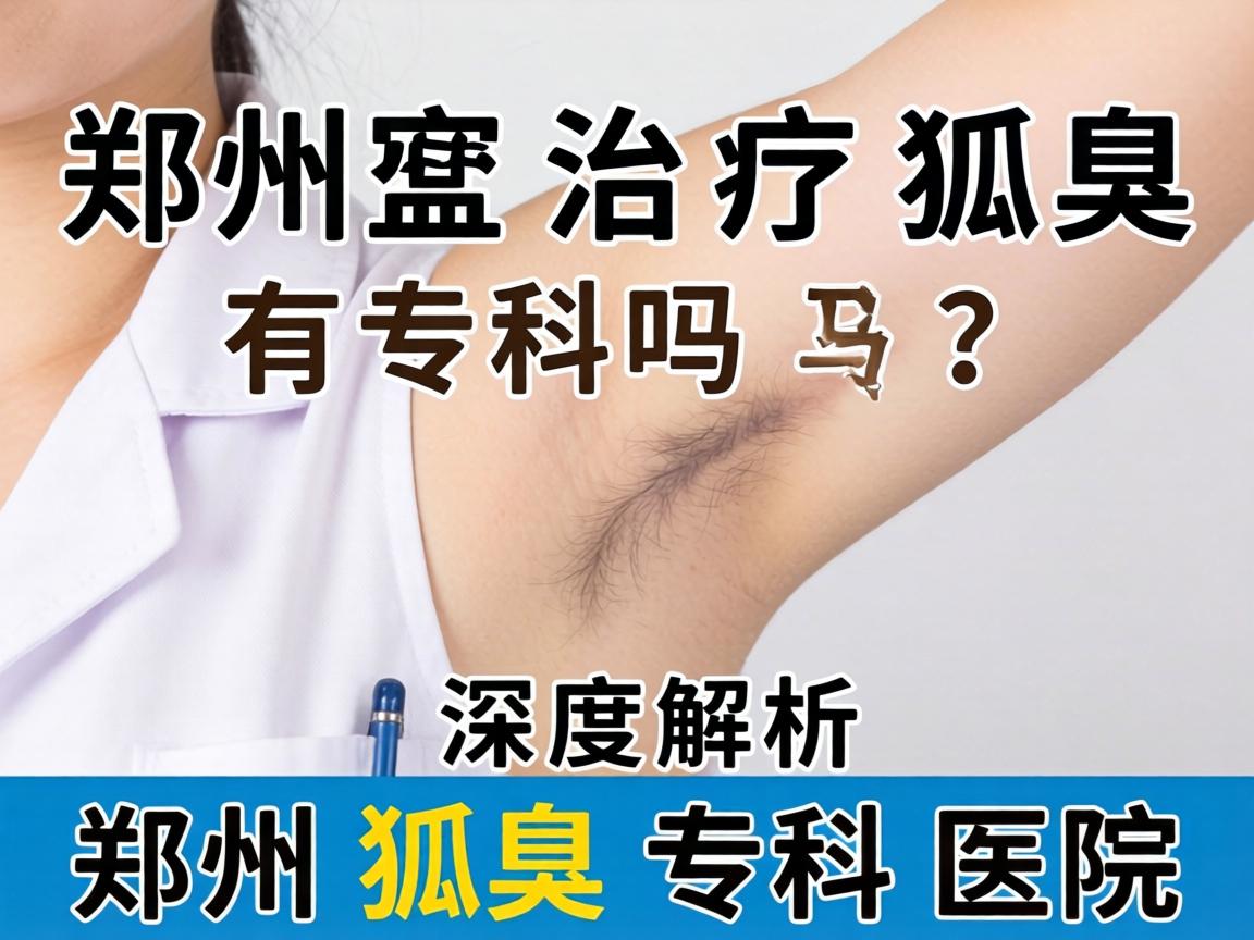 郑州治疗狐臭有专科吗？深度解析郑州狐臭专科医院