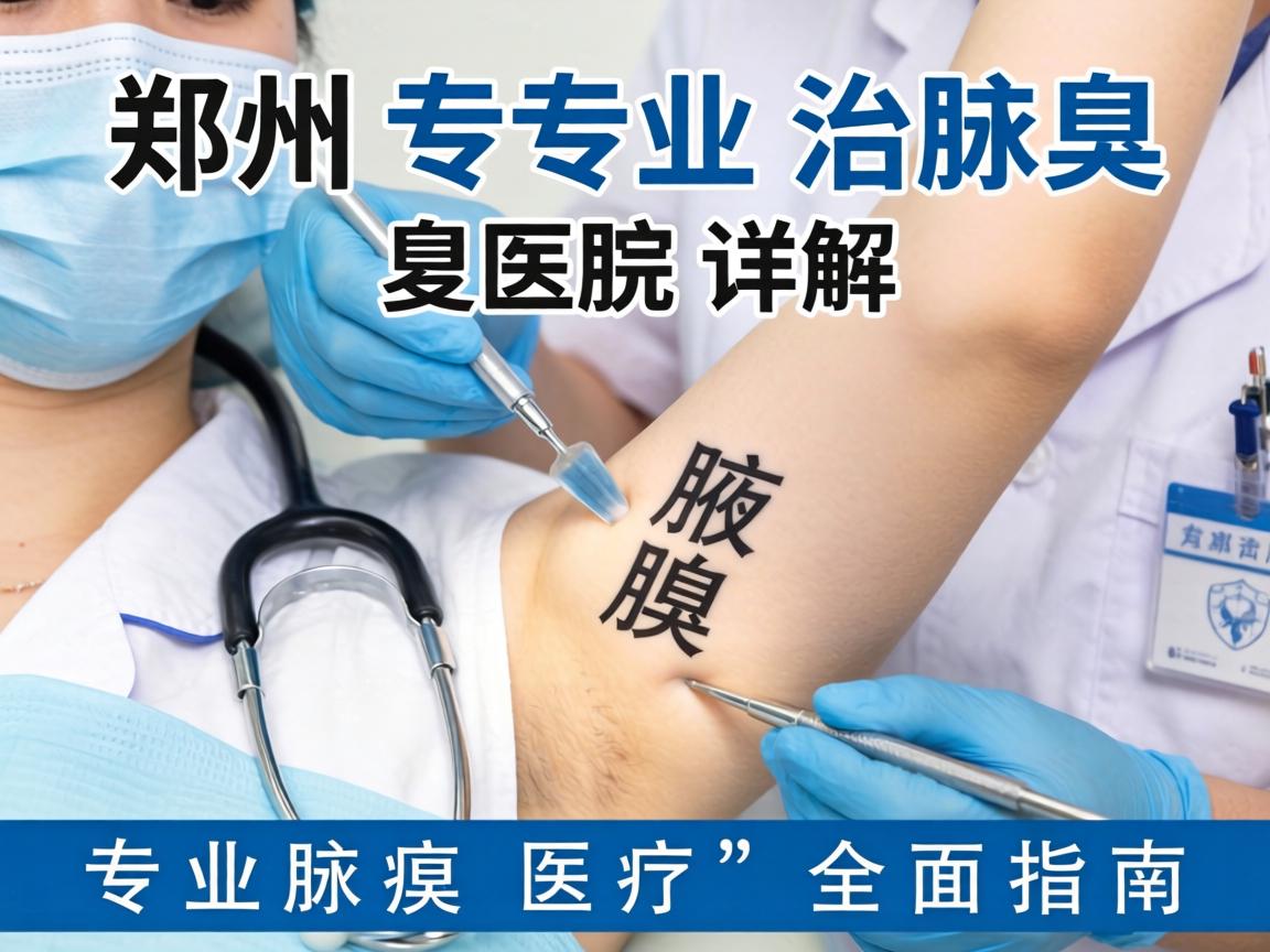 郑州专业治腋臭医院详解，专业腋臭医疗的全面指南