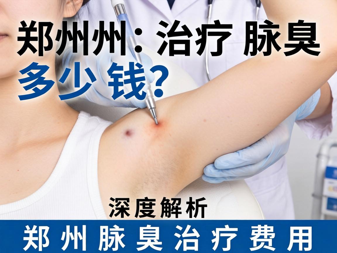 郑州治疗腋臭多少钱？深度解析郑州腋臭治疗费用