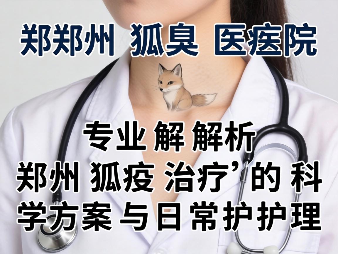 郑州狐臭医院专业解析，郑州狐臭治疗的科学方案与日常护理