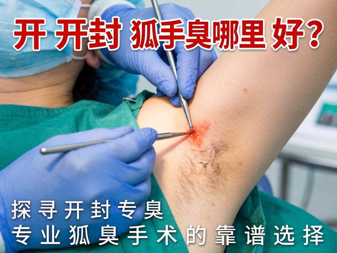 开封狐臭手术哪里好？探寻开封专业狐臭手术的靠谱选择