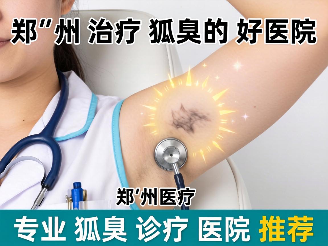 郑州治疗狐臭的好医院 郑州专业狐臭诊疗医院推荐