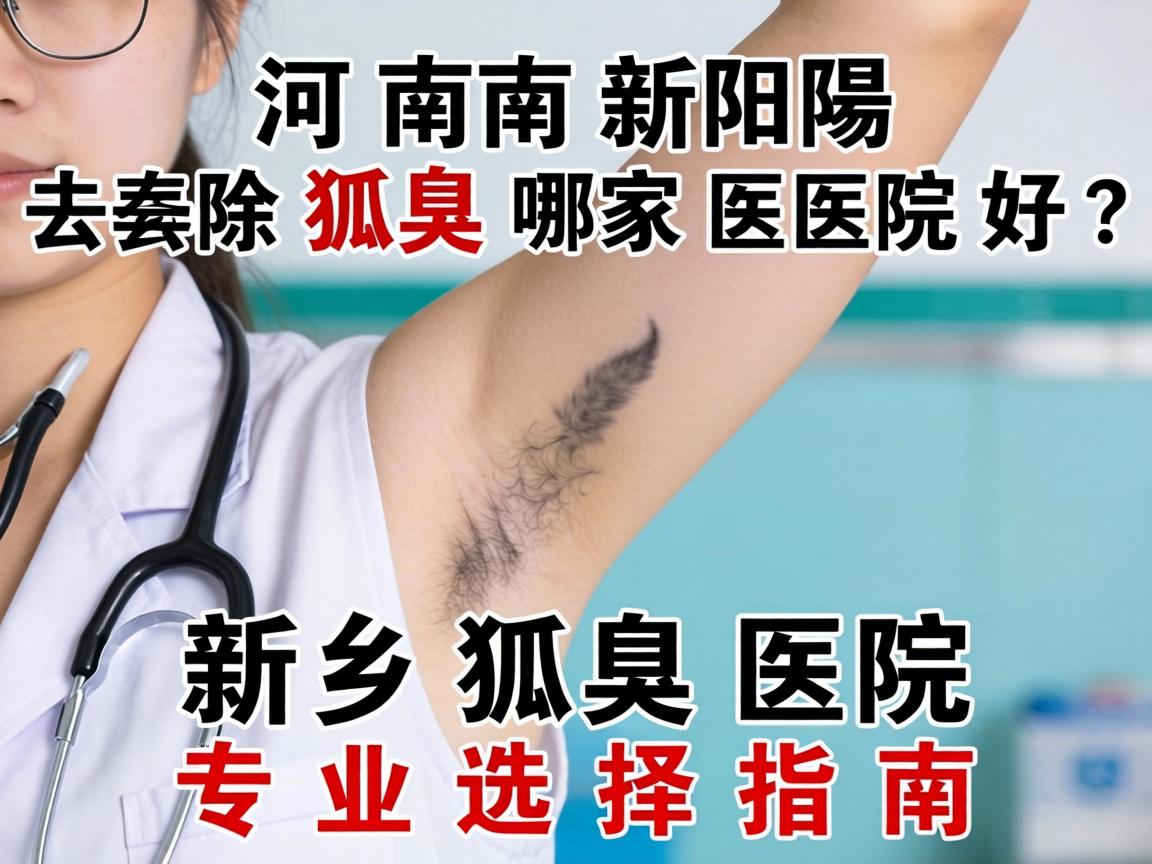 河南新乡去除狐臭哪家医院好？新乡狐臭医院专业选择指南
