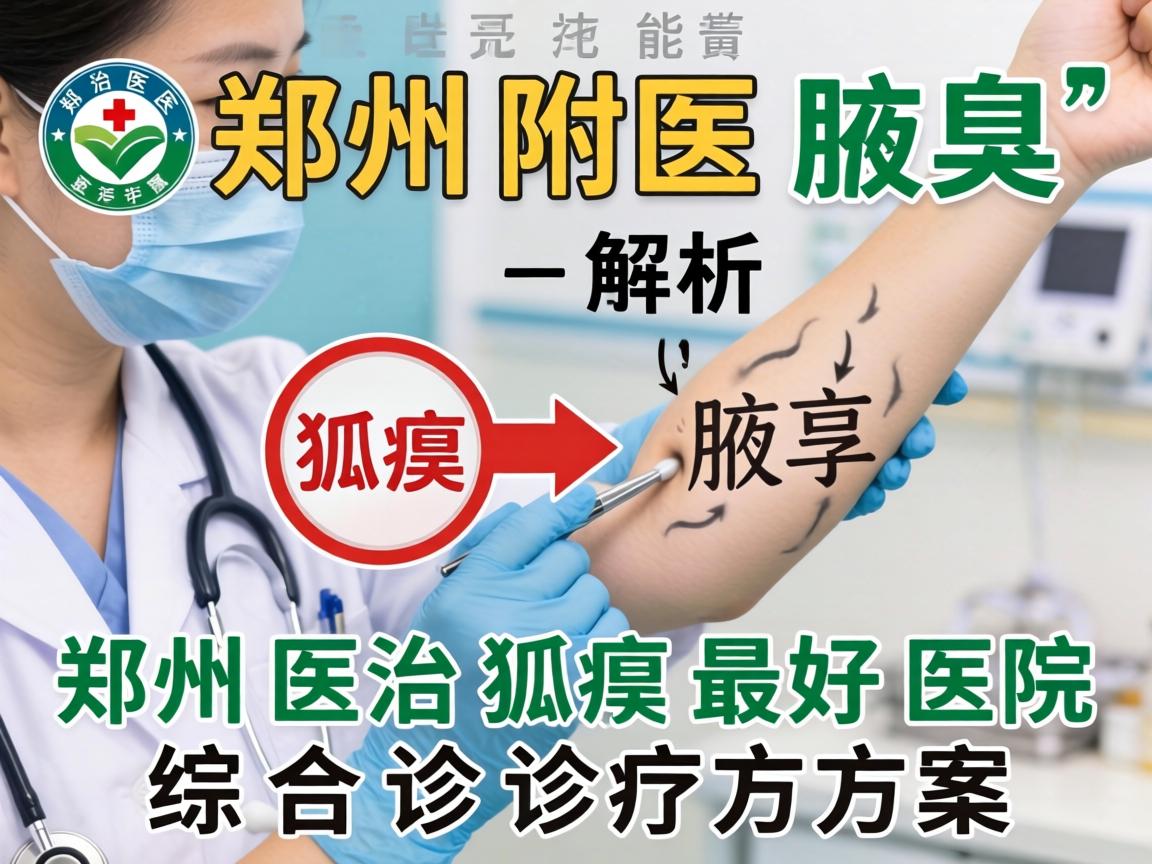 郑州附医腋臭医院解析，郑州医治狐臭最好医院的综合诊疗方案