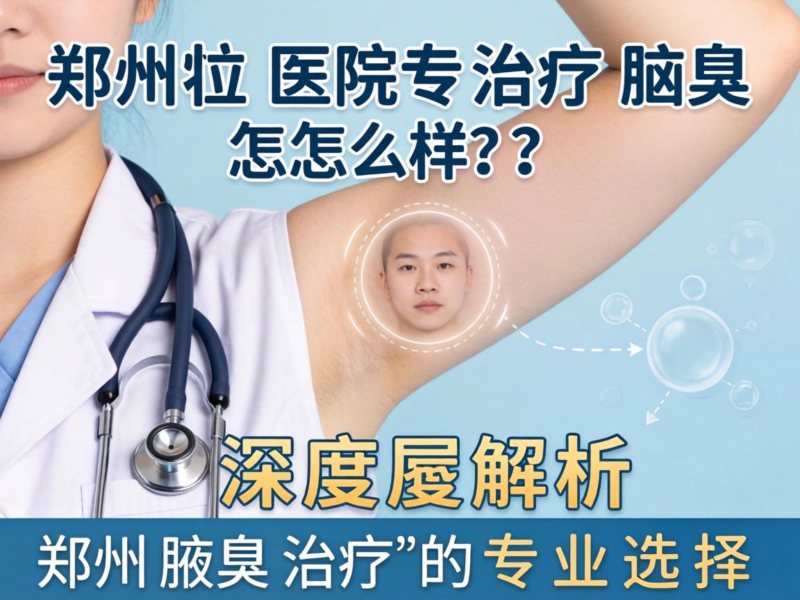 郑州医院治疗腋臭怎么样?深度解析郑州腋臭治疗的专业选择 郑州医院治疗腋臭怎么样?深度解析郑州腋臭治疗的专业选择
