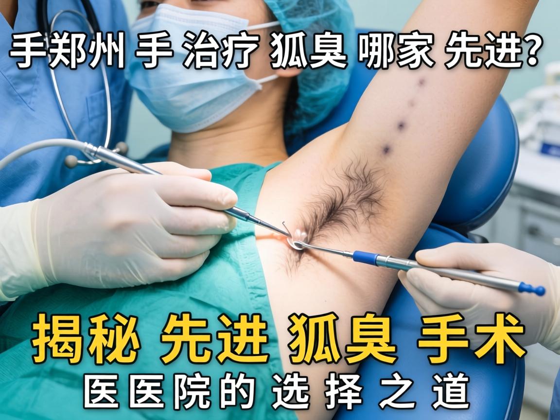 郑州手术治疗狐臭哪家先进?揭秘先进狐臭手术医院的选择之道 郑州手术治疗狐臭哪家先进?揭秘先进狐臭手术医院的选择之道