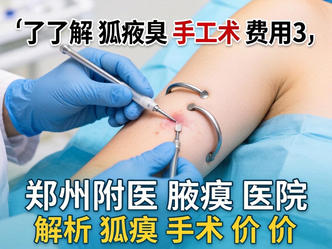 了解狐臭手术费用，郑州附医腋臭医院解析狐臭手术价格