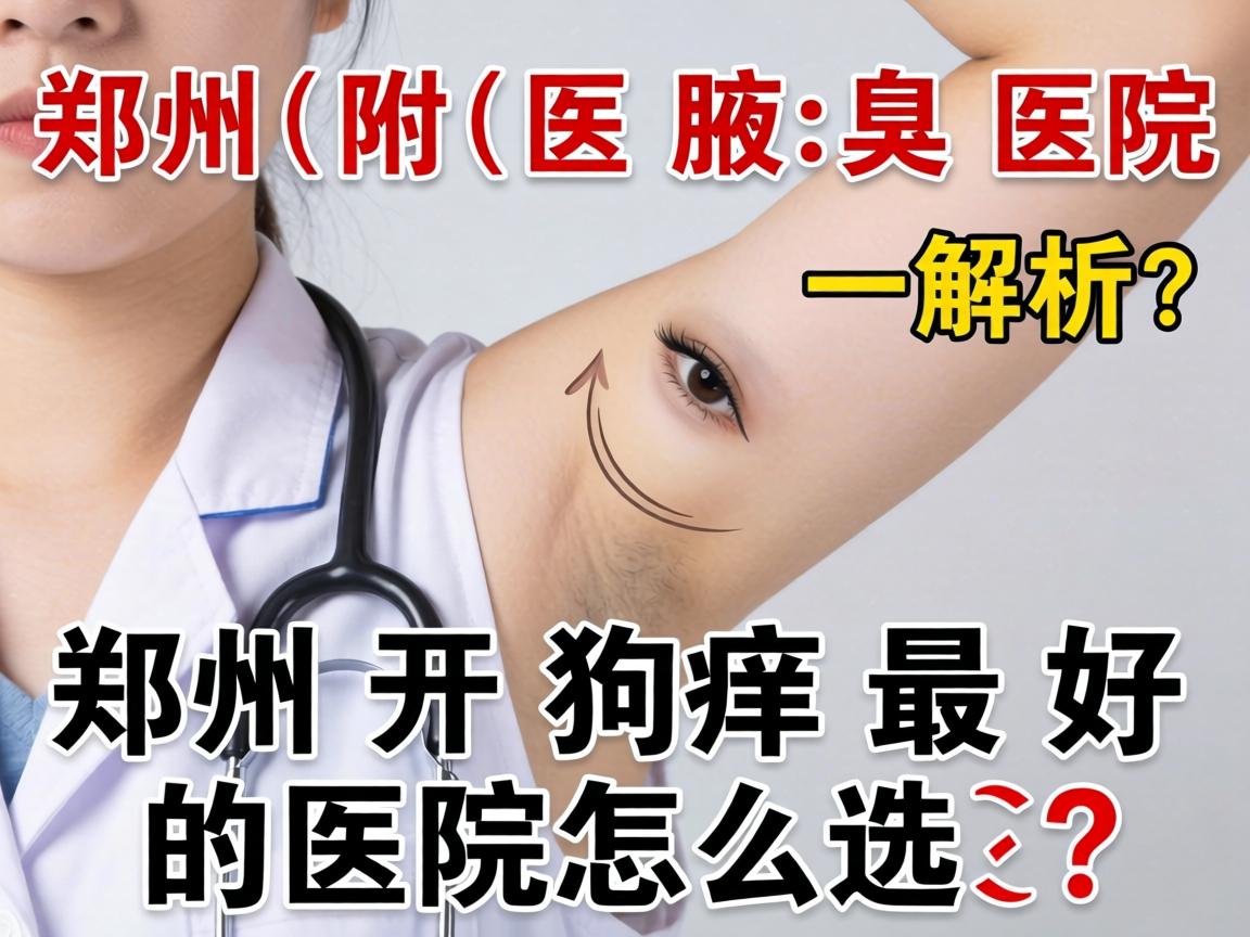 郑州附医腋臭医院解析，郑州开狐臭最好的医院怎么选？
