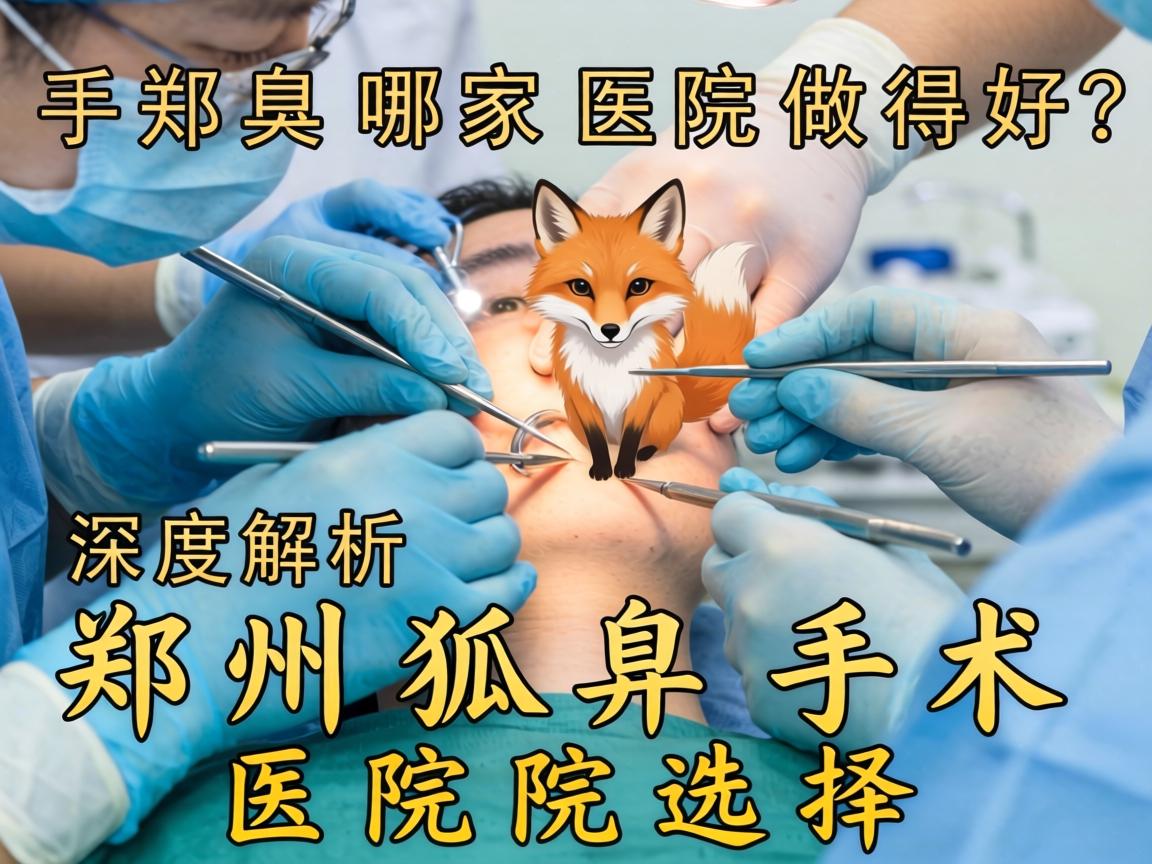郑州狐臭手术哪家医院做得好？深度解析郑州狐臭手术医院选择