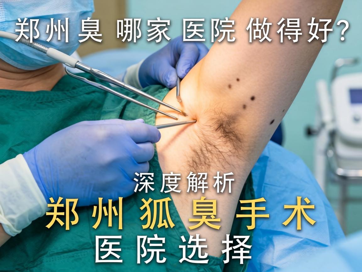 郑州狐臭手术哪家医院做得好？深度解析郑州狐臭手术医院选择
