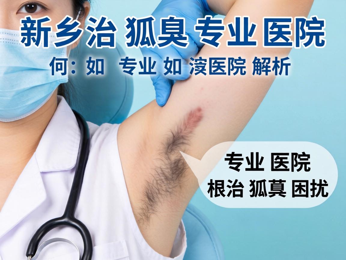 新乡治狐臭专业医院解析，专业医院如何根治狐臭困扰
