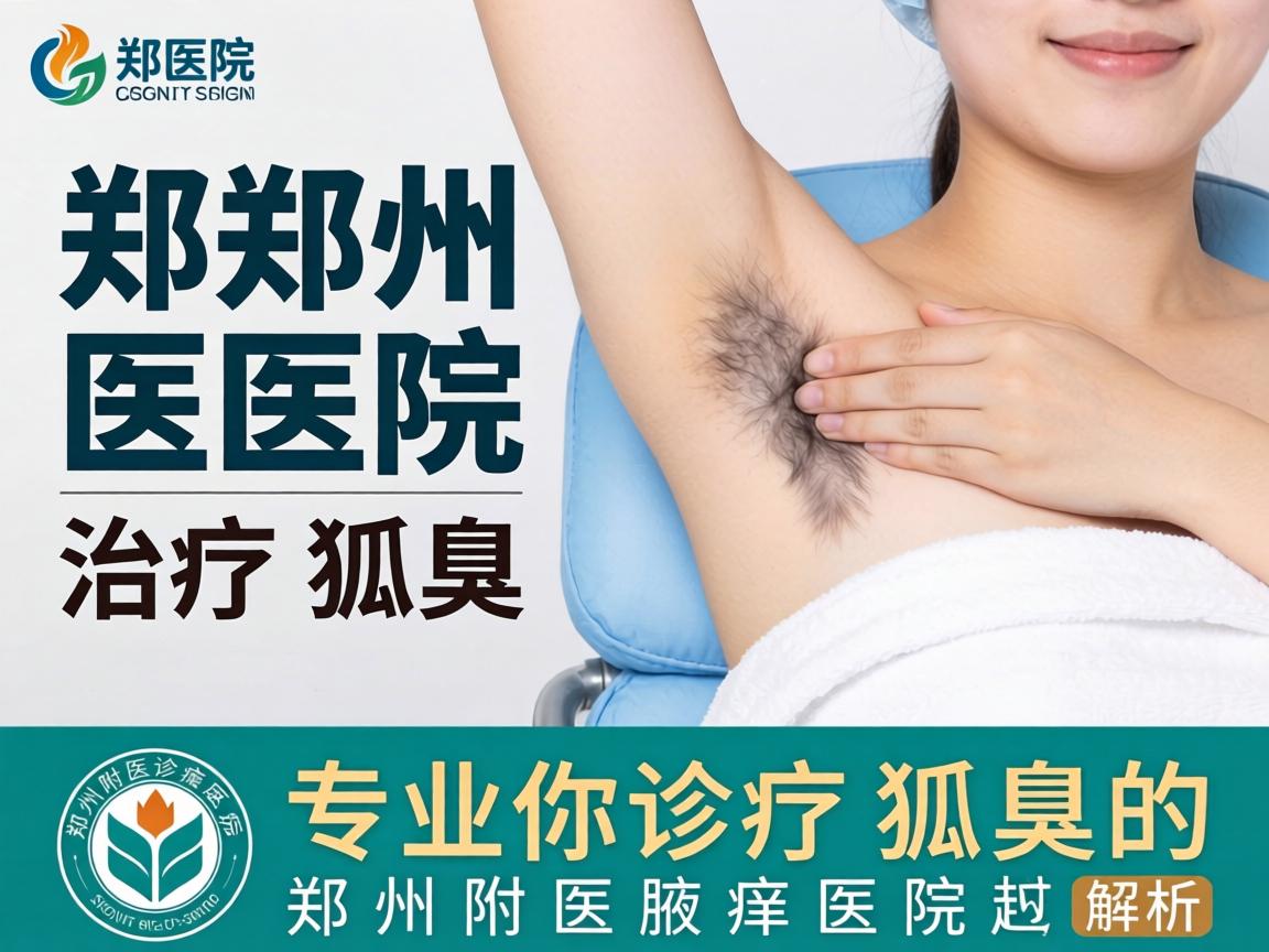 郑州医院治疗狐臭，专业诊疗狐臭的郑州附医腋臭医院解析