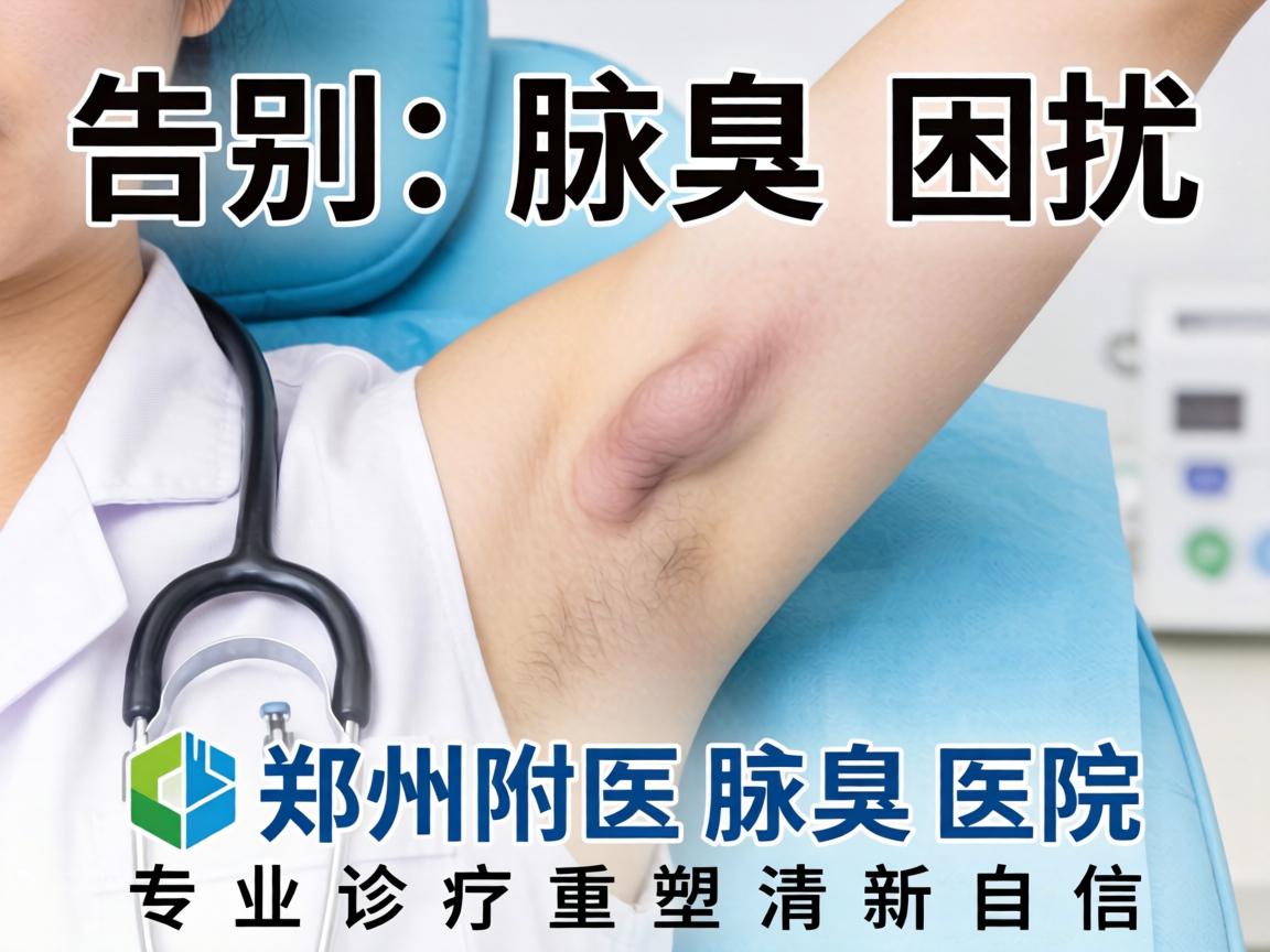 告别腋臭困扰，郑州附医腋臭医院，专业诊疗重塑清新自信