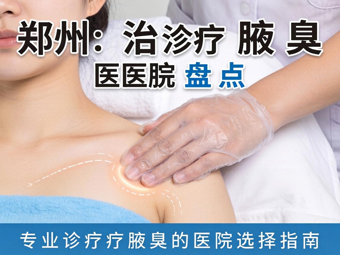 郑州治疗腋臭医院盘点，专业诊疗腋臭的医院选择指南