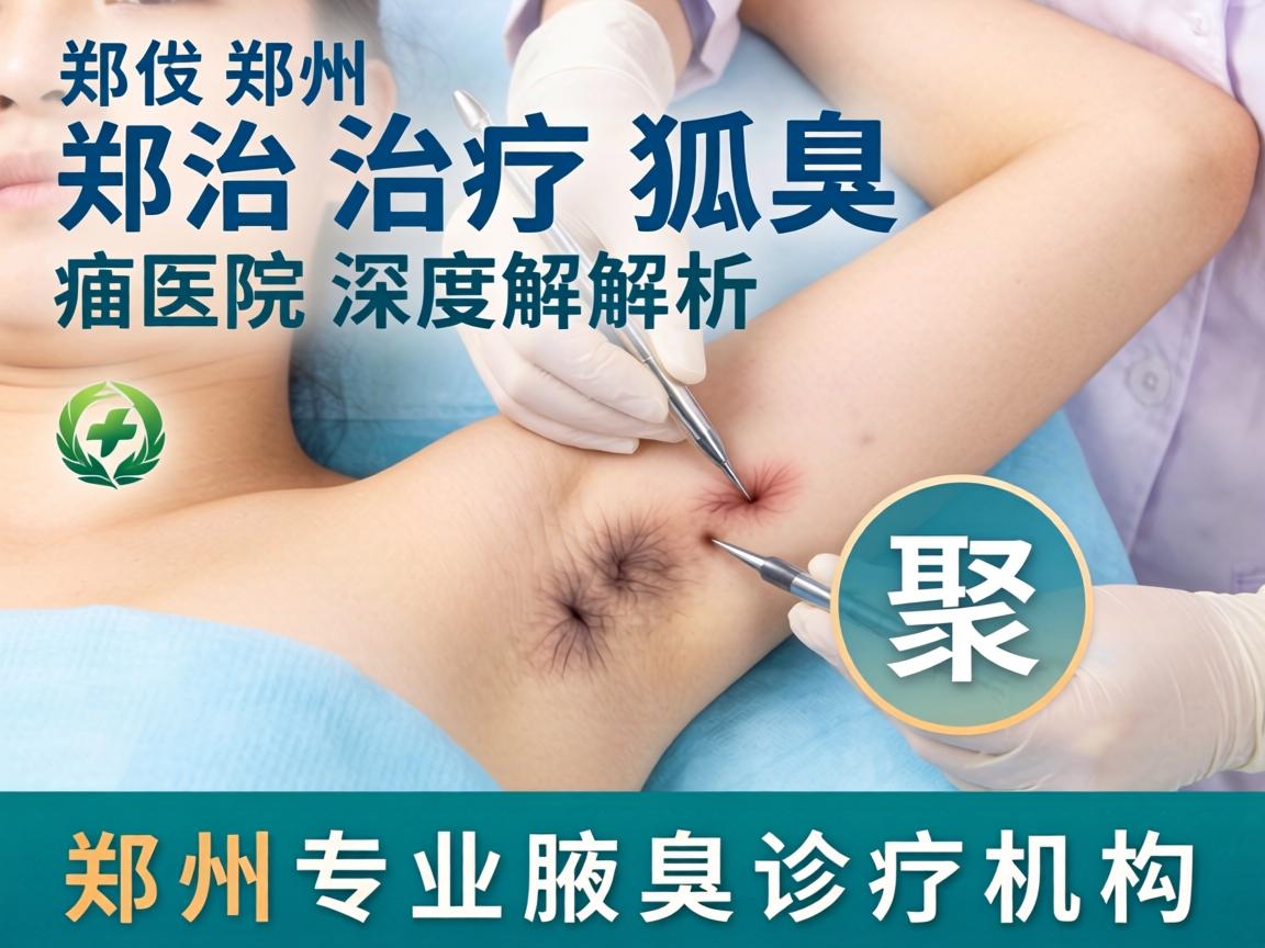 郑州治疗狐臭医院深度解析，聚焦郑州专业腋臭诊疗机构