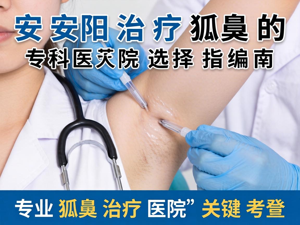 安阳治疗狐臭的专科医院选择指南，专业狐臭治疗医院的关键考量