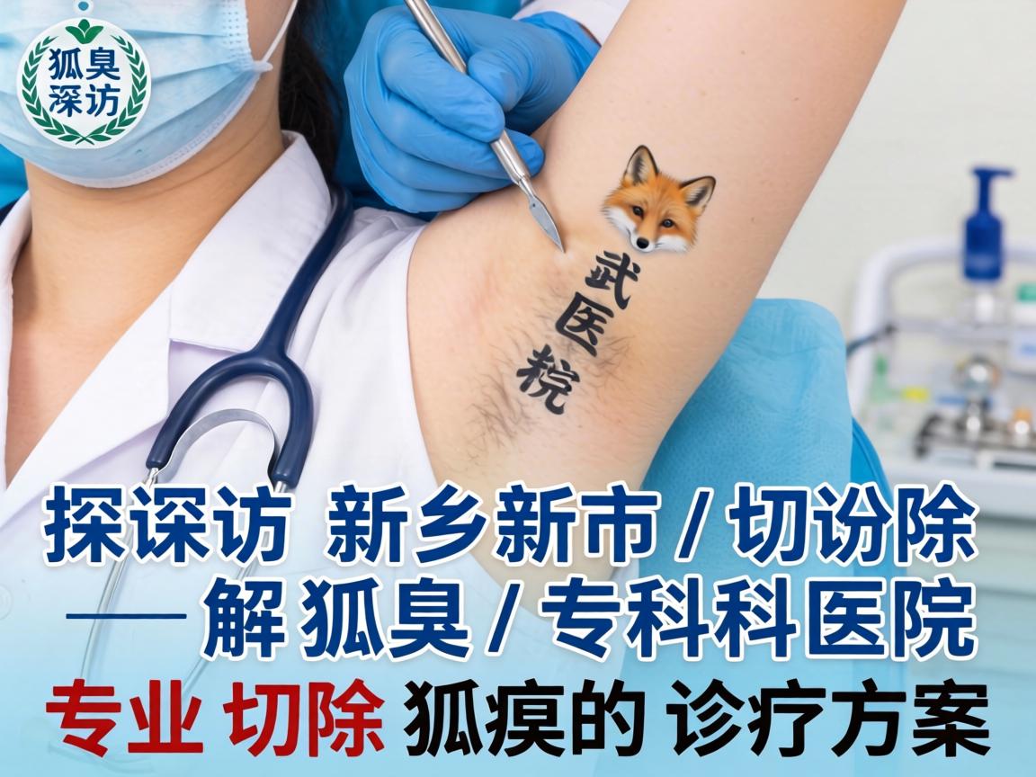 探访新乡市切除狐臭专科医院，解析专业切除狐臭的诊疗方案