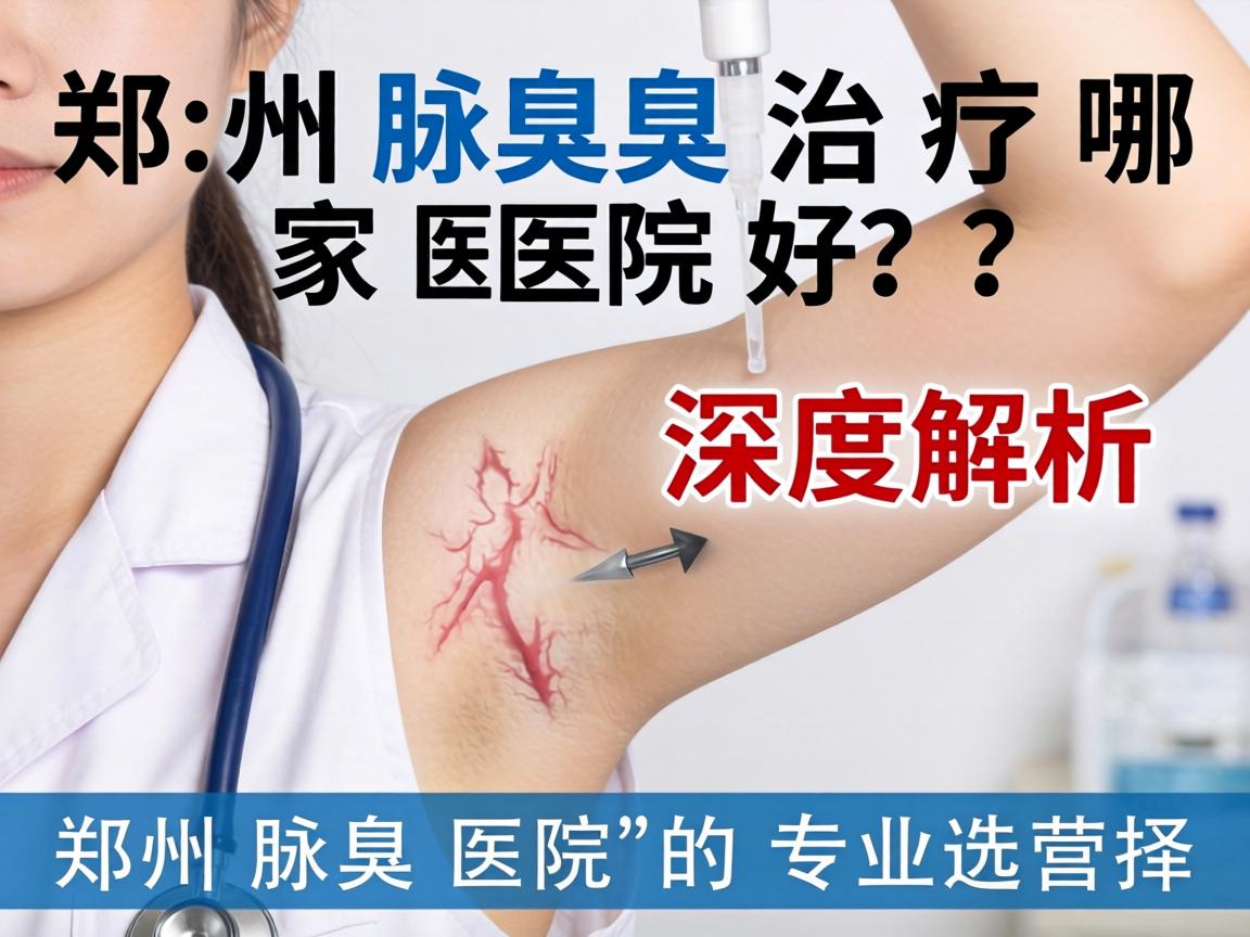 郑州腋臭治疗哪家医院好？深度解析郑州腋臭医院的专业选择