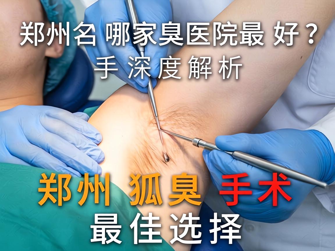 郑州狐臭手术哪家医院最好？深度解析郑州狐臭手术最佳选择