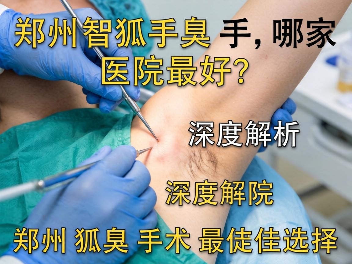 郑州狐臭手术哪家医院最好？深度解析郑州狐臭手术最佳选择