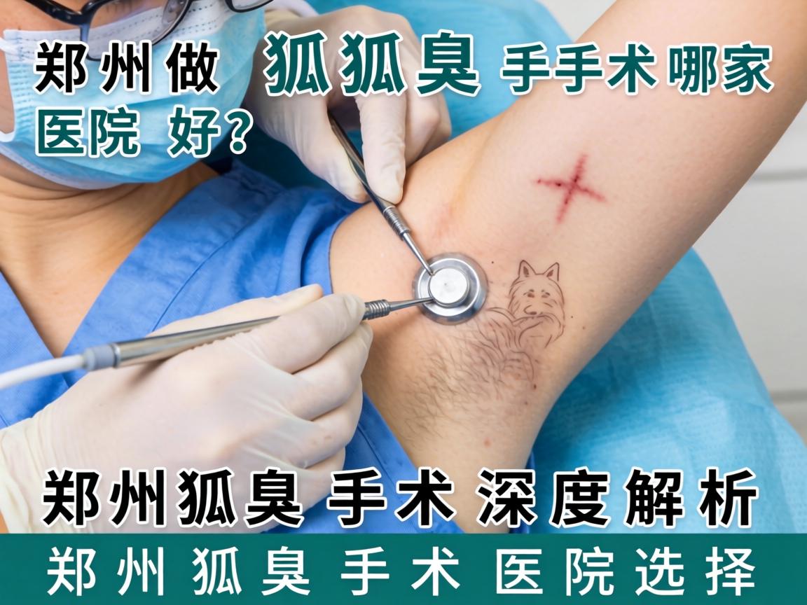 郑州做狐臭手术哪家医院好？深度解析郑州狐臭手术医院选择