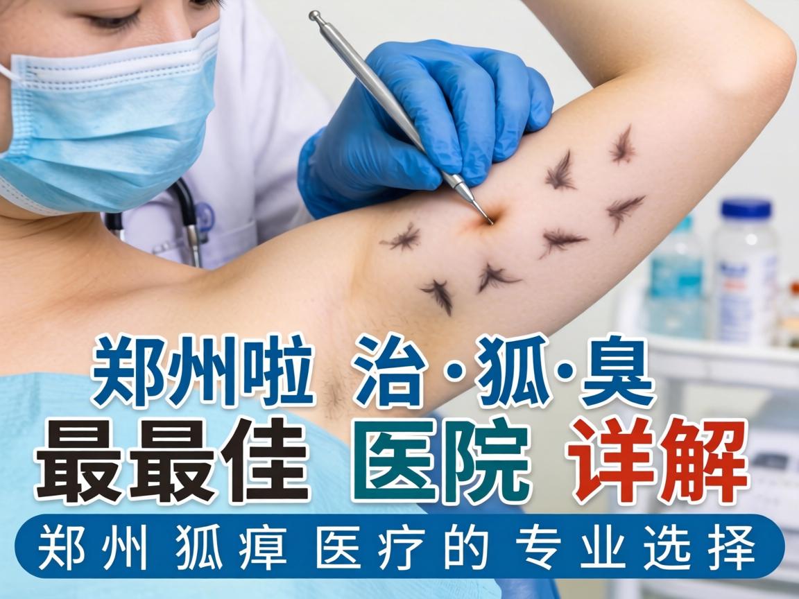 郑州治狐臭最佳医院详解，郑州狐臭医疗的专业选择