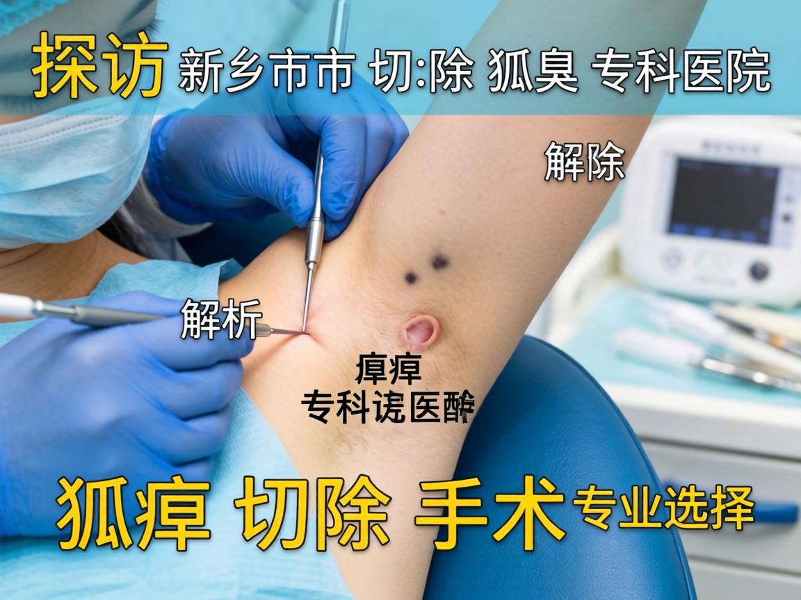 探访新乡市切除狐臭专科医院，解析狐臭切除手术的专业选择