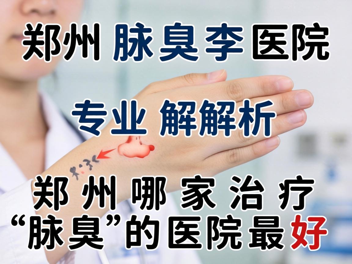 郑州腋臭医院专业解析，郑州哪家治疗腋臭的医院最好