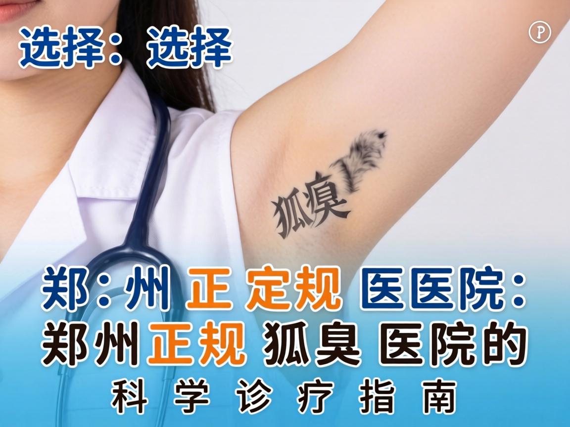 选择郑州正规狐臭医院，郑州正规狐臭医院的科学诊疗指南