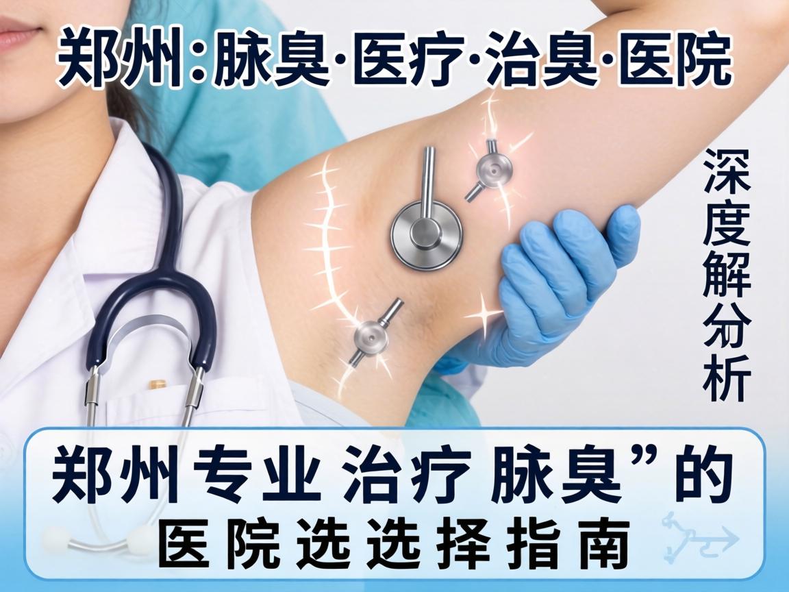 郑州腋臭医院深度解析，郑州专业治疗腋臭的医院选择指南