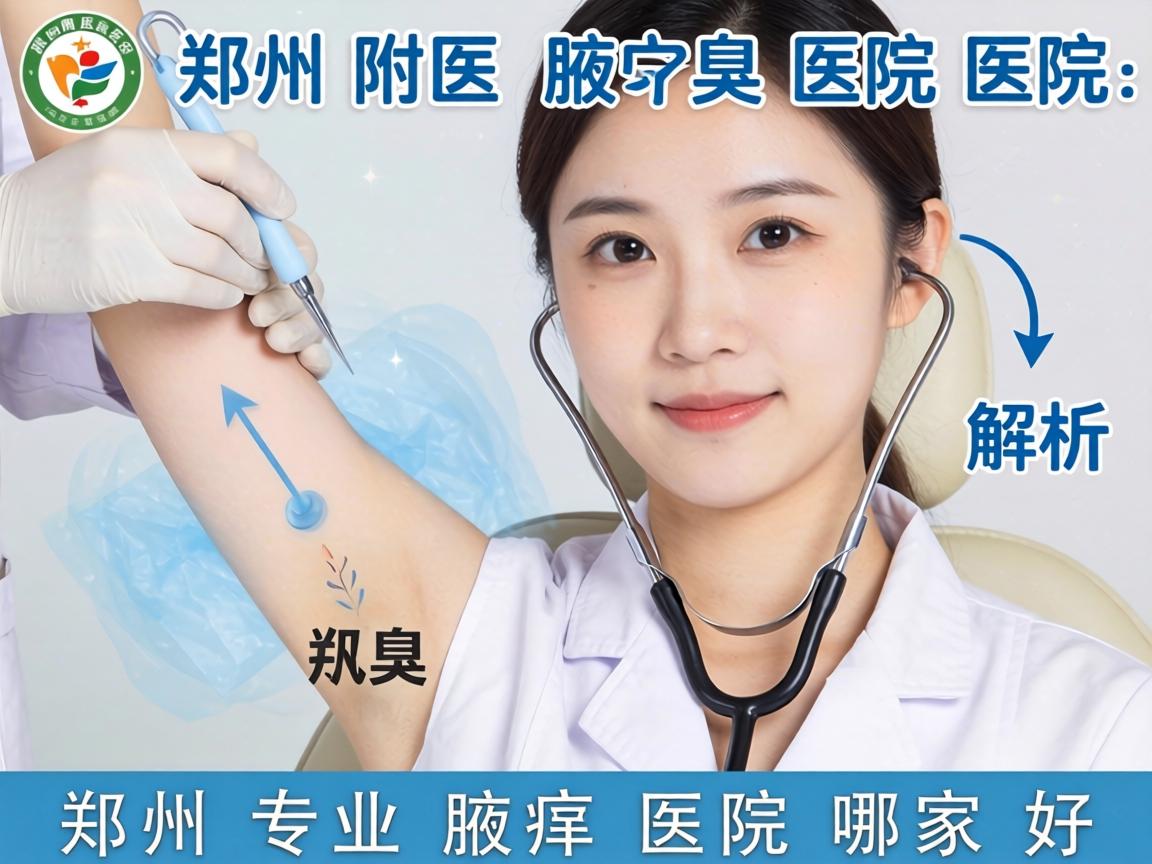 郑州附医腋臭医院解析，郑州专业腋臭医院哪家好
