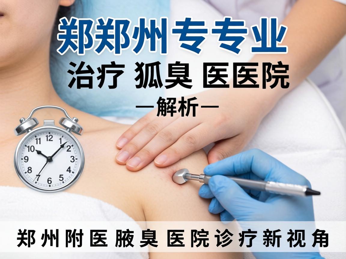 郑州专业治疗狐臭医院解析,郑州附医腋臭医院诊疗新视角 郑州专业治疗狐臭医院解析,郑州附医腋臭医院诊疗新视角