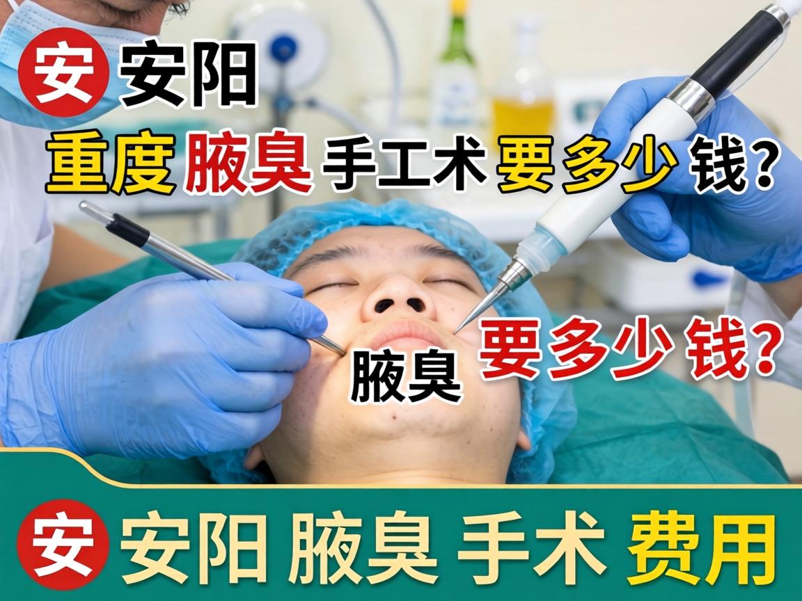 在安阳做重度腋臭手术要多少钱？详解安阳腋臭手术费用