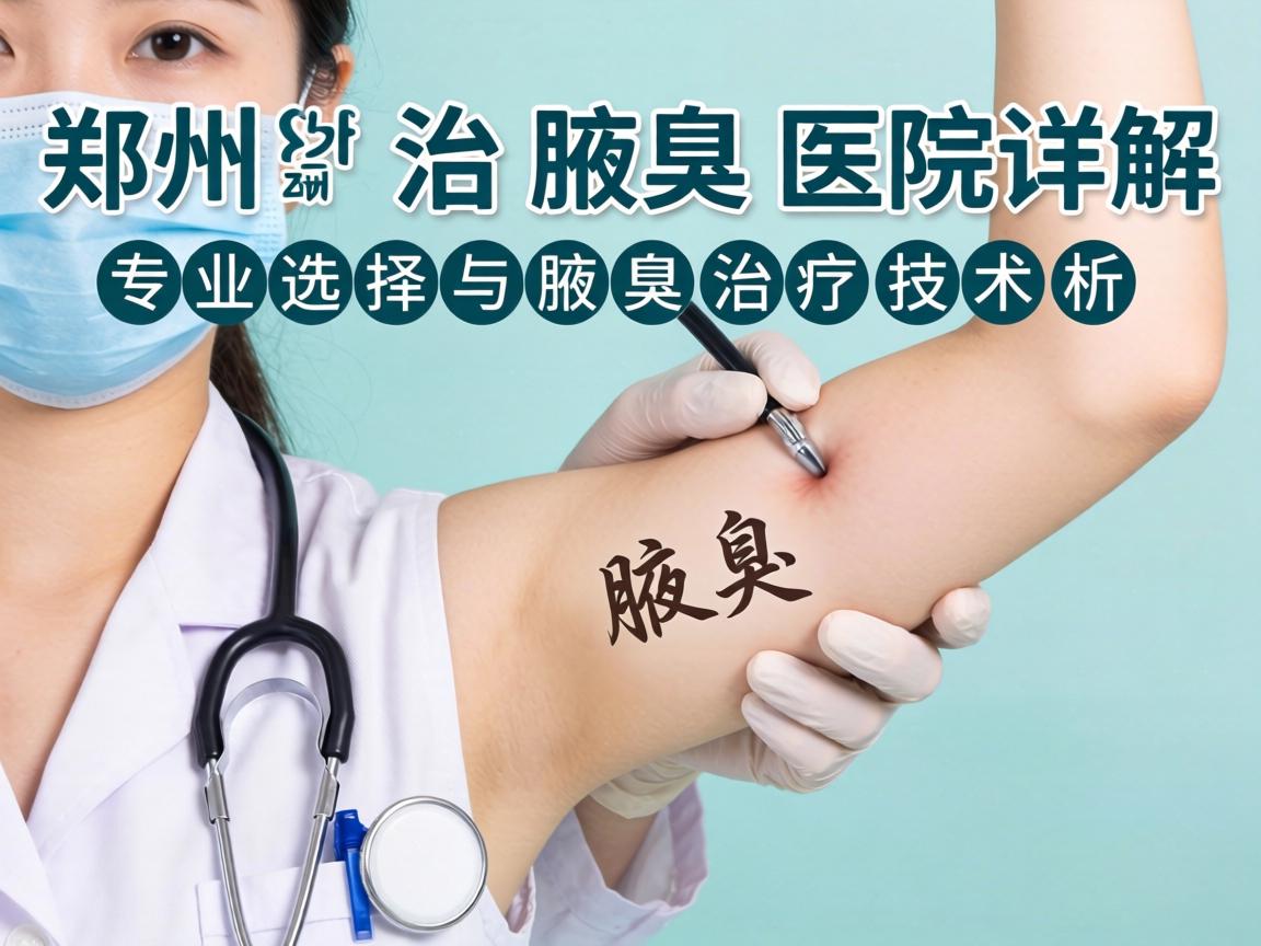 郑州治腋臭医院详解,专业选择与腋臭治疗技术解析 郑州治腋臭医院详解,专业选择与腋臭治疗技术解析