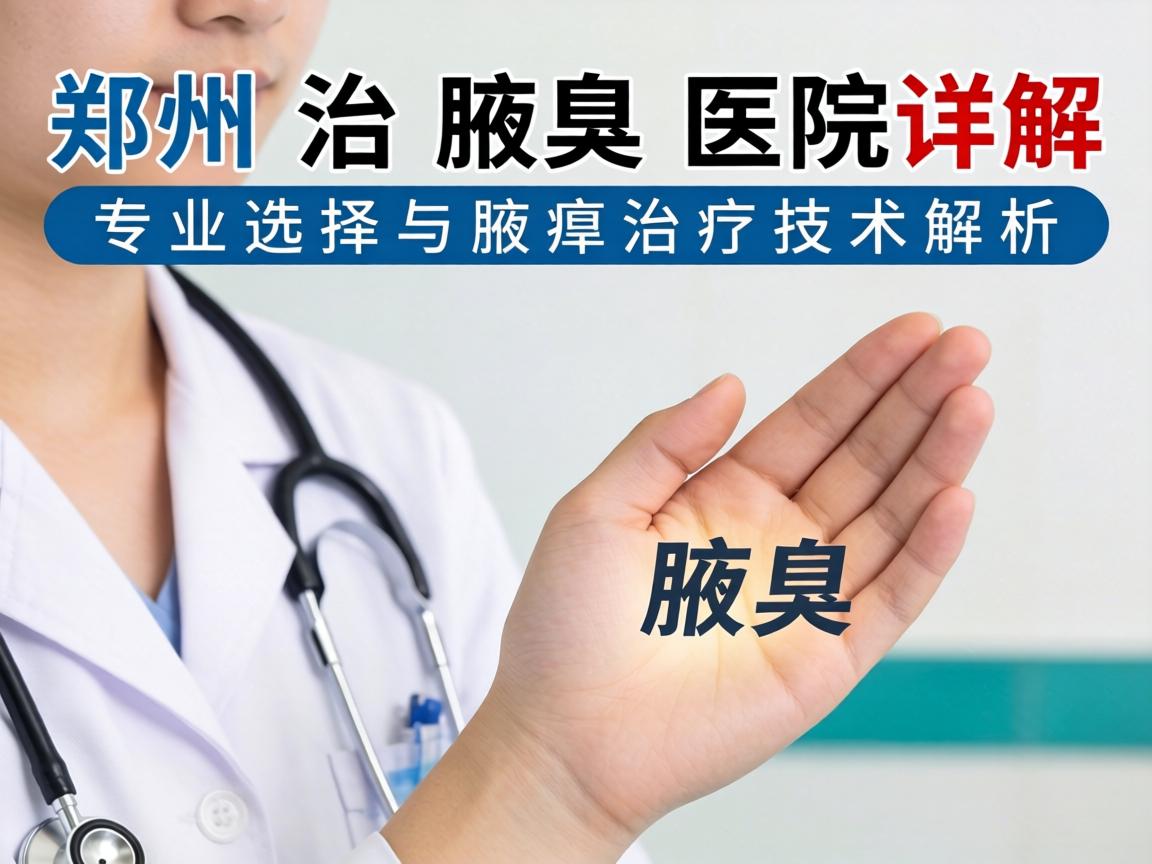 郑州治腋臭医院详解,专业选择与腋臭治疗技术解析 郑州治腋臭医院详解,专业选择与腋臭治疗技术解析