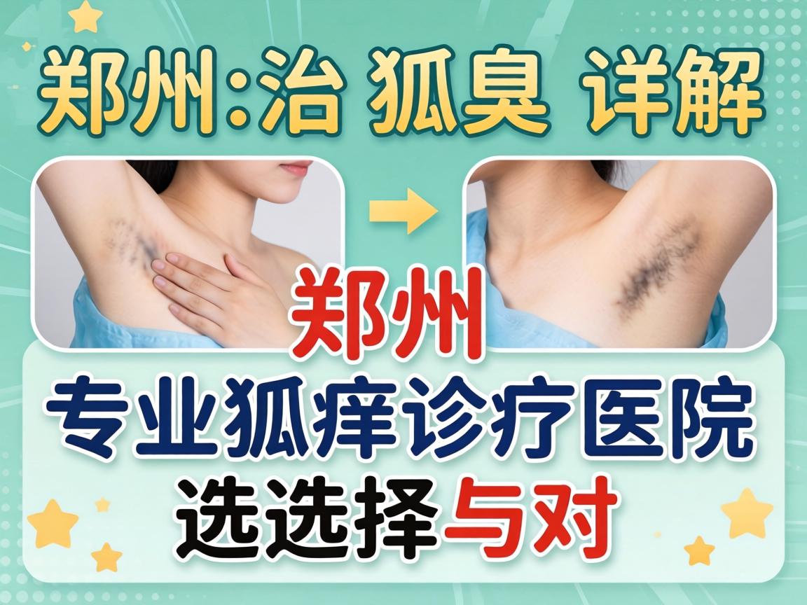 郑州治狐臭医院详解，郑州专业狐臭诊疗医院的选择与对比