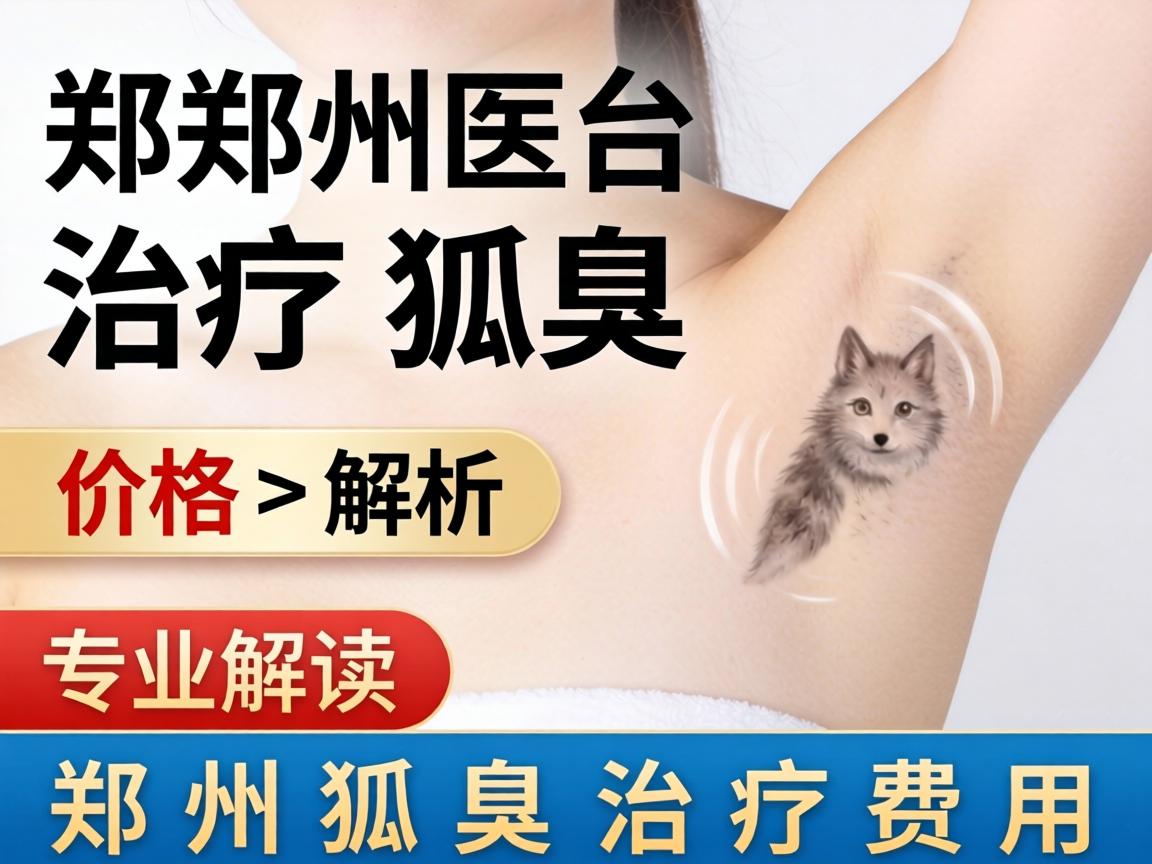 郑州治疗狐臭价格解析，专业解读郑州狐臭治疗费用