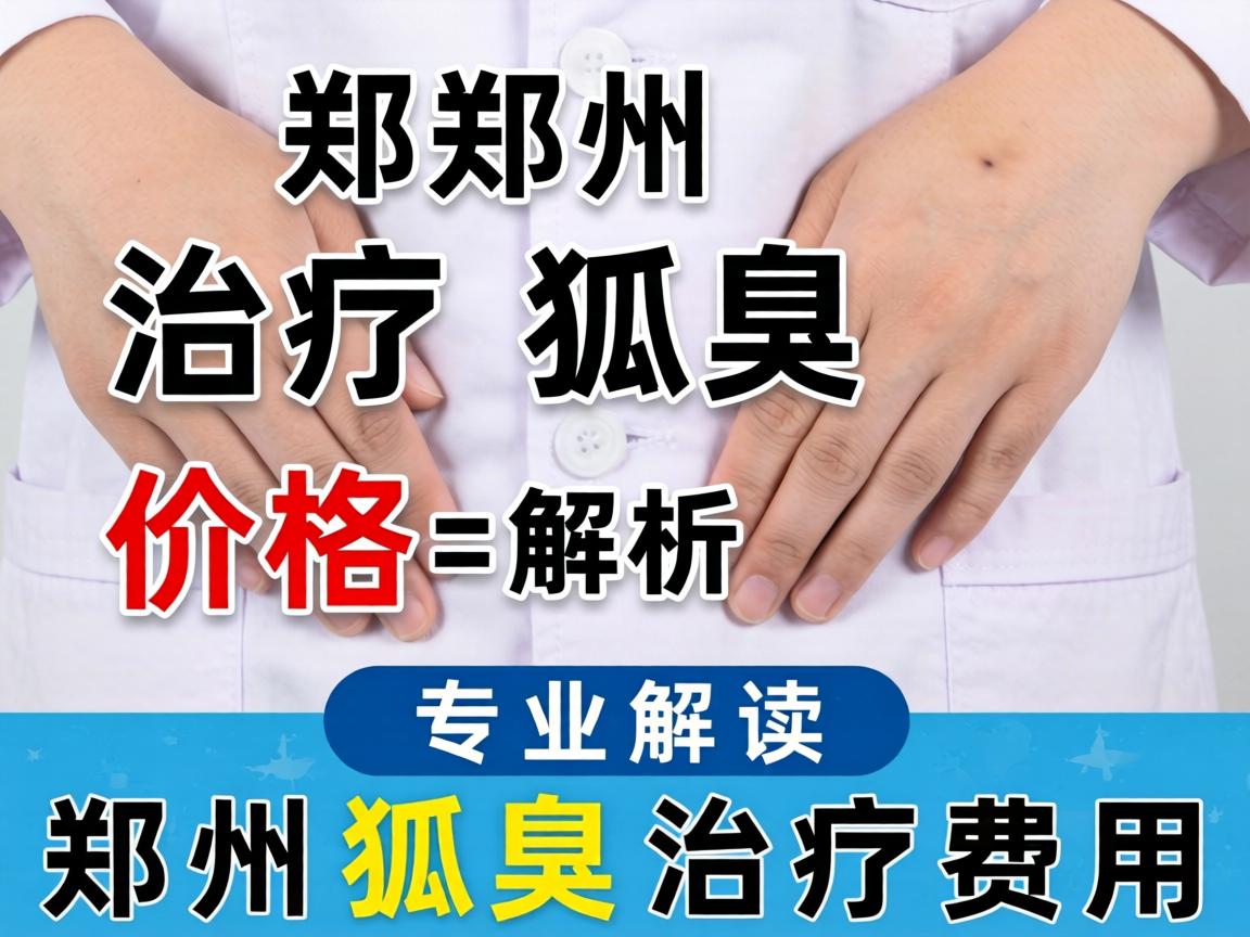 郑州治疗狐臭价格解析，专业解读郑州狐臭治疗费用