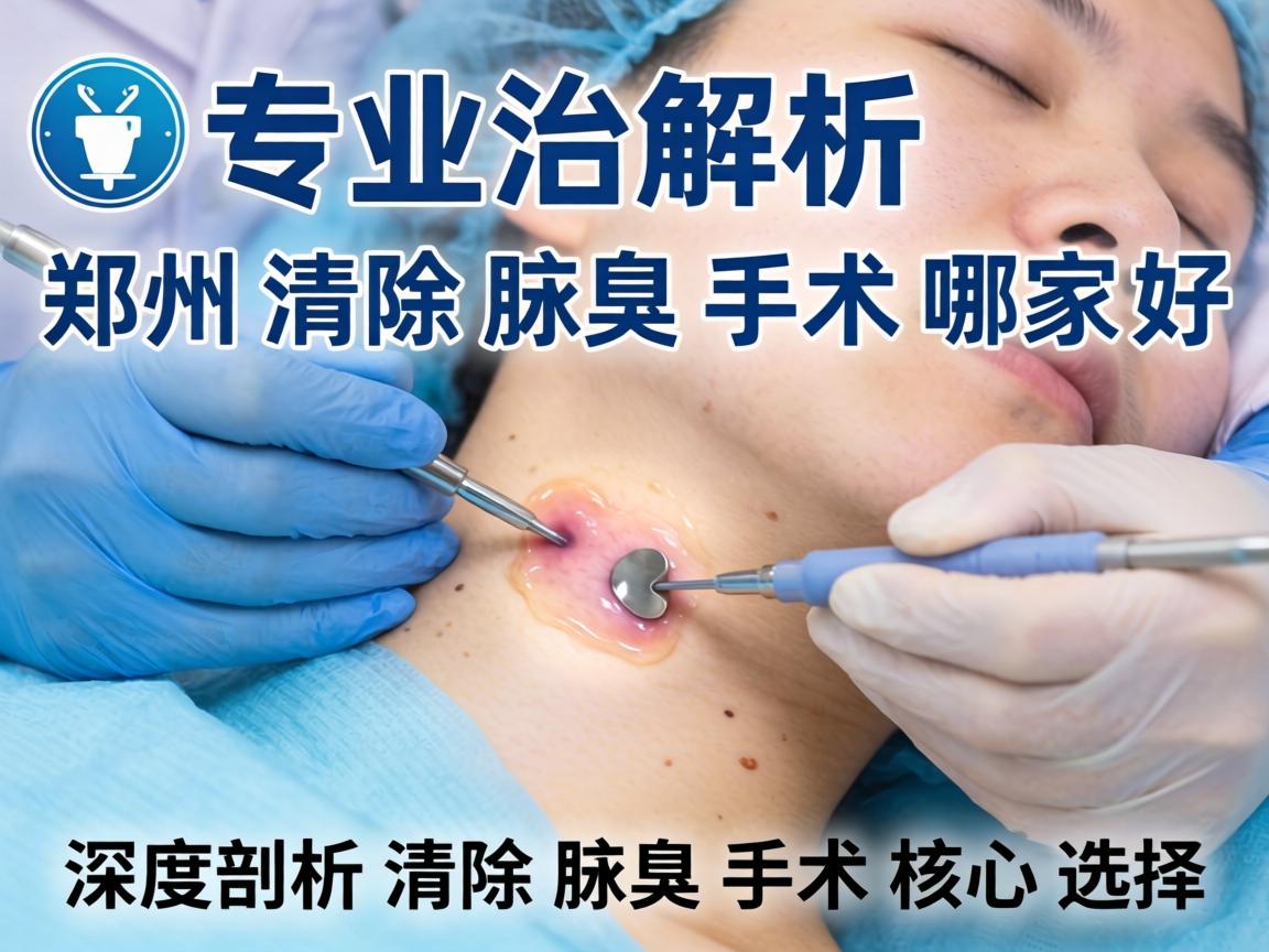 专业解析，郑州清除腋臭手术哪家好，深度剖析清除腋臭手术核心选择