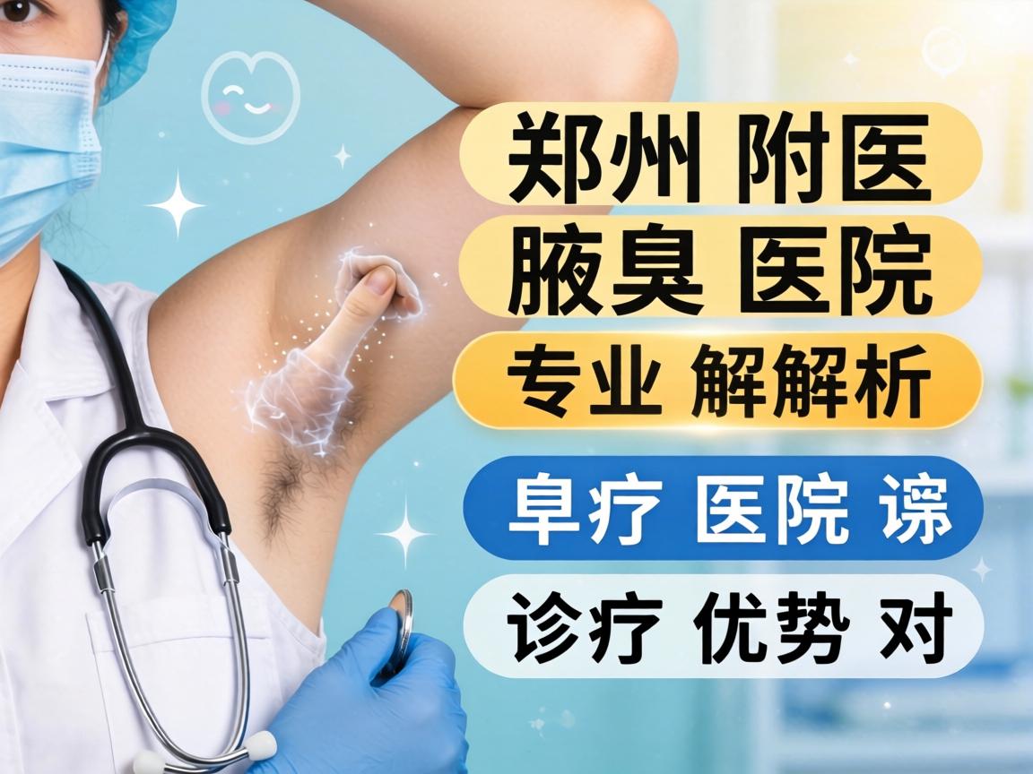 郑州腋臭医院专业解析，郑州附医腋臭医院诊疗优势对比