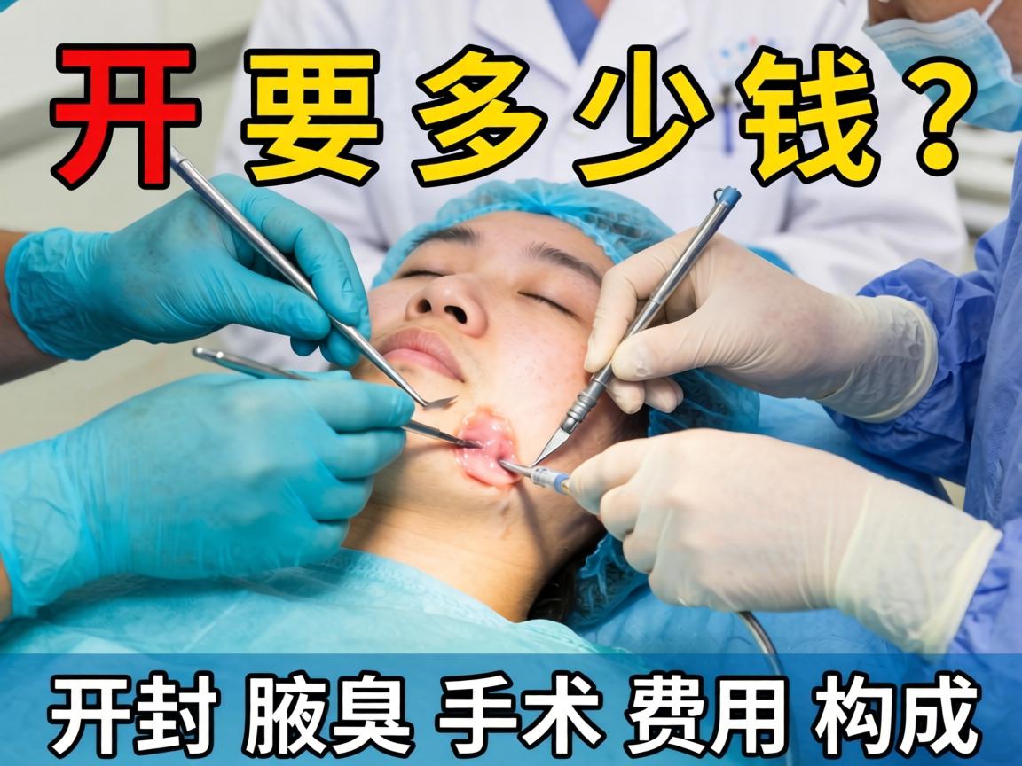 开封腋臭手术要多少钱？详解开封腋臭手术费用构成