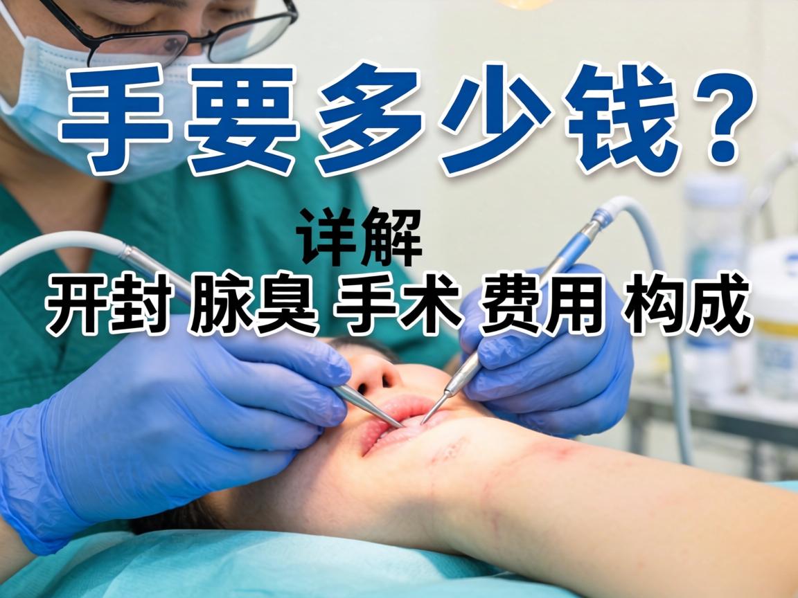 开封腋臭手术要多少钱？详解开封腋臭手术费用构成