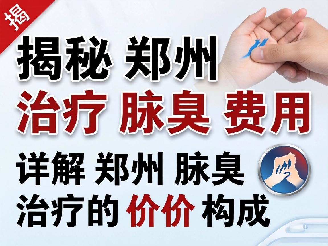 揭秘郑州治疗腋臭费用，详解郑州腋臭治疗的价格构成