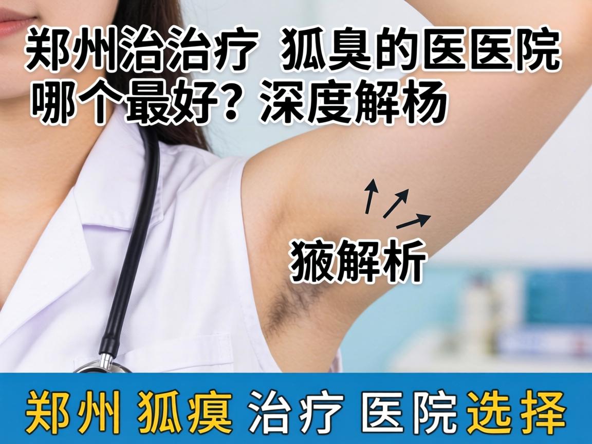 郑州治疗狐臭的医院哪个最好?深度解析郑州狐臭治疗医院选择 郑州治疗狐臭的医院哪个最好?深度解析郑州狐臭治疗医院选择